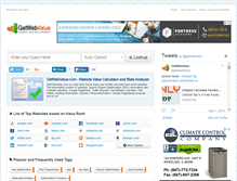 Tablet Screenshot of getwebvalue.com