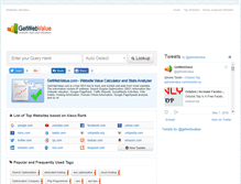 Tablet Screenshot of getwebvalue.net